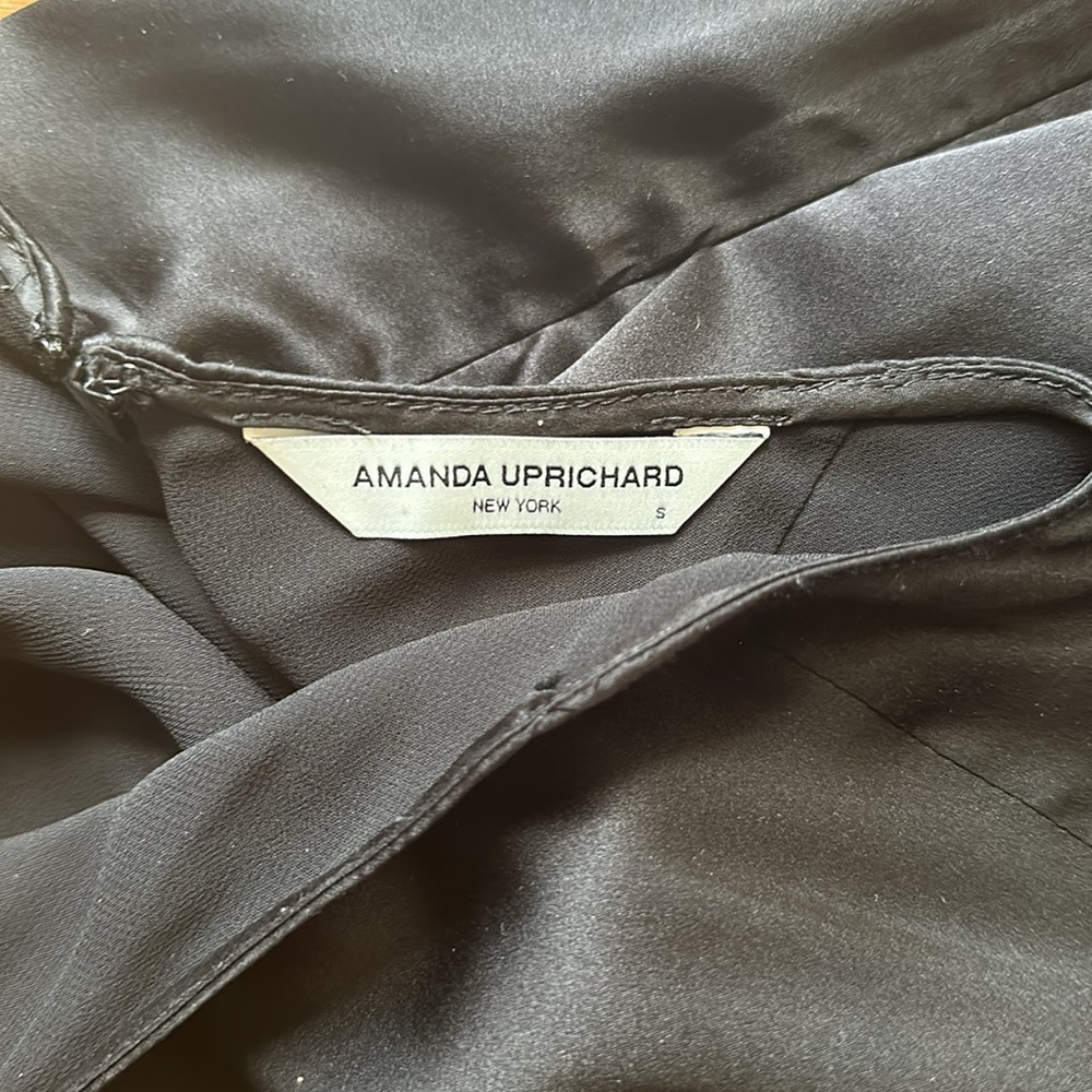 Amanda Uprichard Lunaria Dress in Black - Picture 7 of 7
